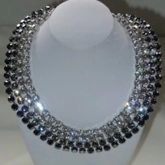 New in Box Swarovski Statement Collar Necklace. No longer Made - Picture 3 of 6
